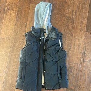 Ci Sono Lined Vest w/ Hoodie